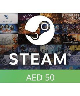 Steam Wallet Card $50 UAE Activation Code Steam Key 